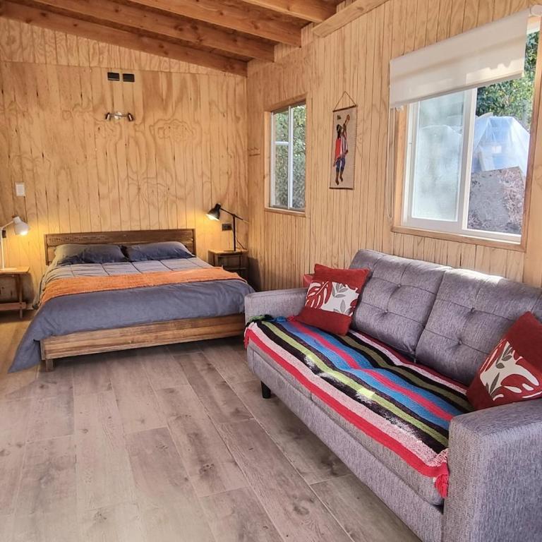 La Gaviota Casa ecológica cerca Lago Caburgua - Two-Bedroom House - 16