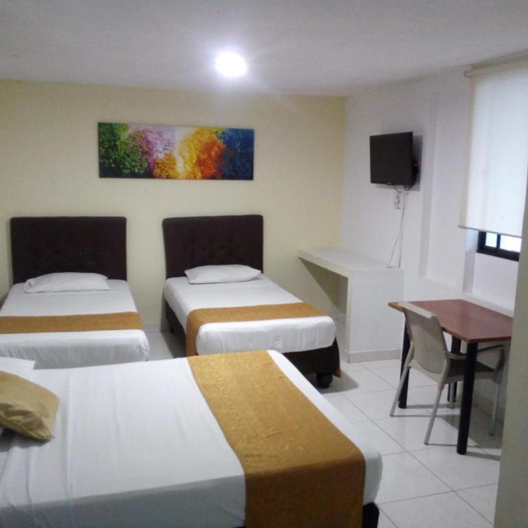 Hotel Parque del Perro - Habitación Cuádruple Clásica - 1