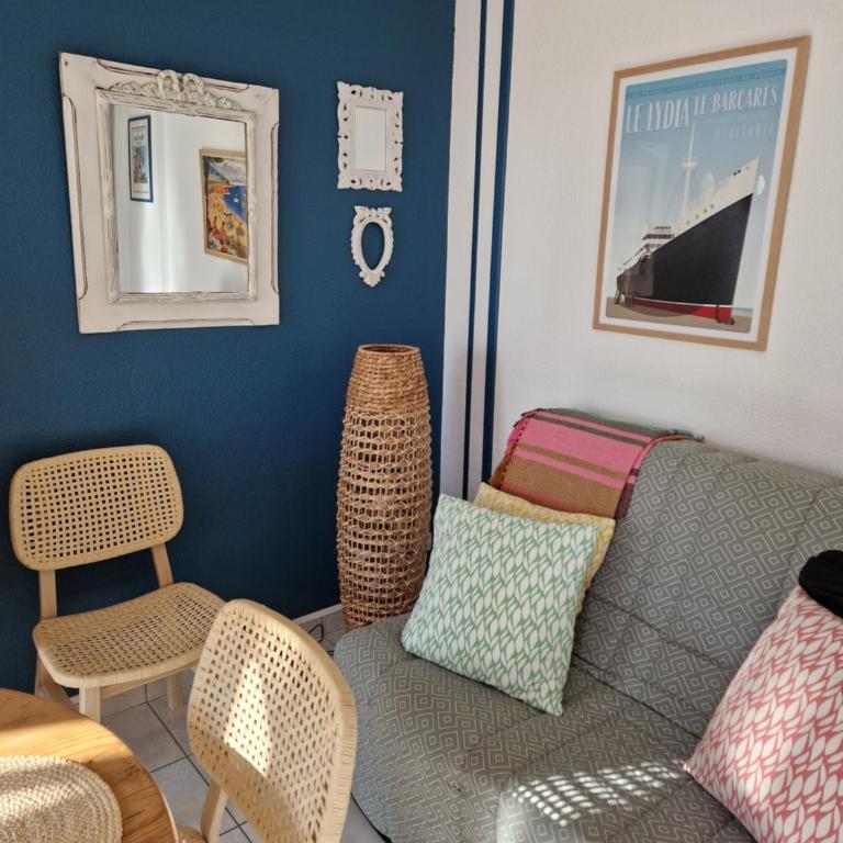 T2 rez de jardin direct plage - Appartamento con 1 Camera da Letto - 4