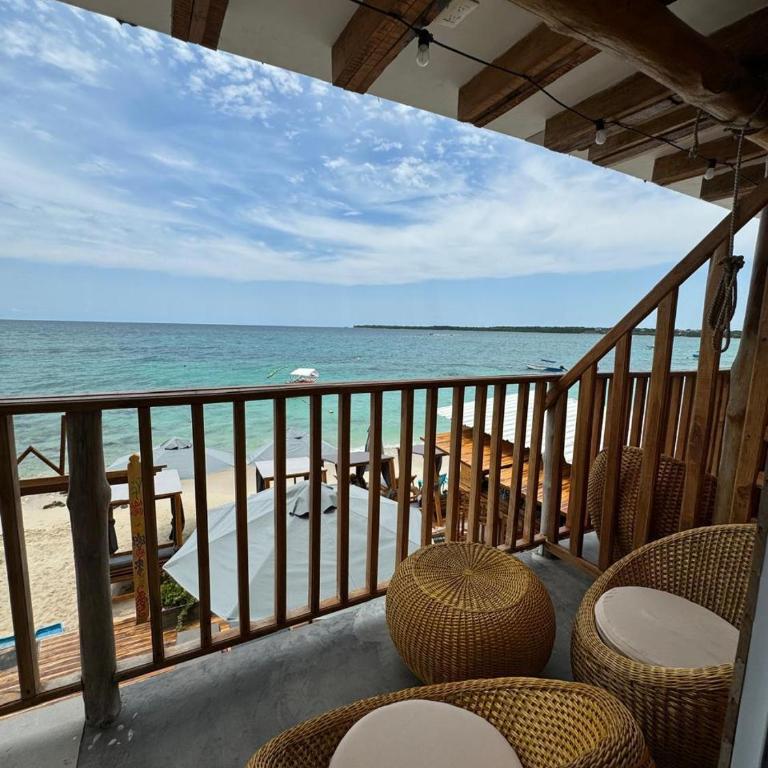 Cabañas W Beach - Habitación Familiar con vistas al mar - 15