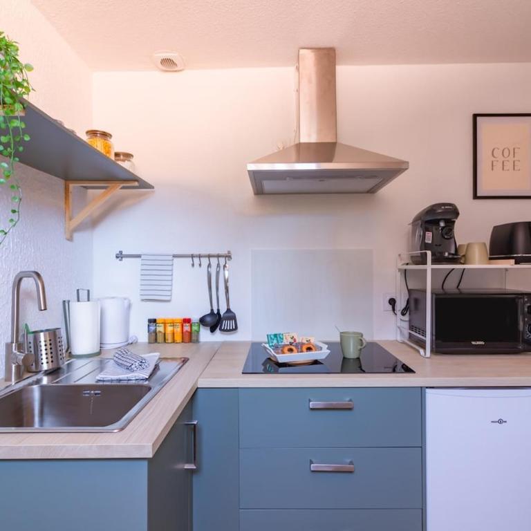 Lideale Studio - Air-conditioned - 4 min Gare matabiau - Appartement 1 Chambre - 9
