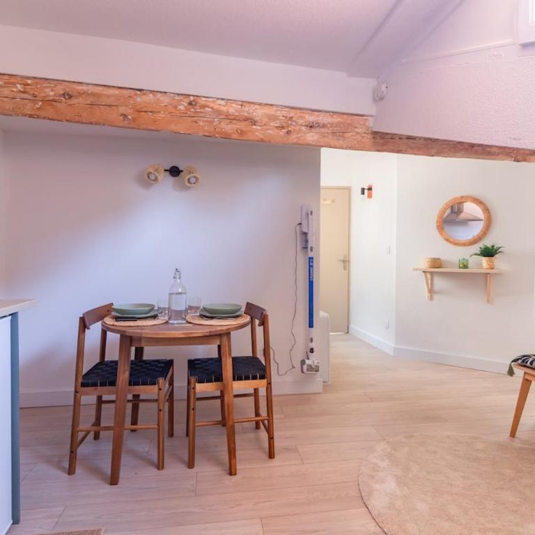 Lideale Studio - Air-conditioned - 4 min Gare matabiau - Appartement 1 Chambre - 12