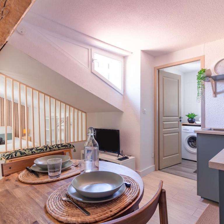 Lideale Studio - Air-conditioned - 4 min Gare matabiau - Appartement 1 Chambre - 14
