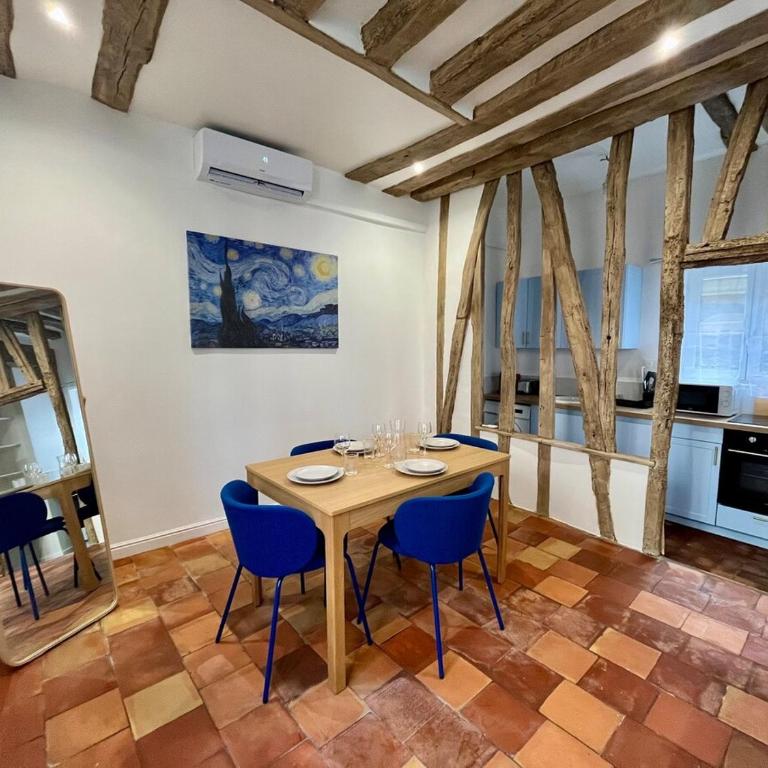 Le Bleuet de Rouen - One-Bedroom Apartment - 3