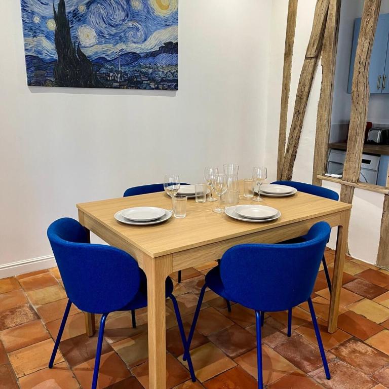 Le Bleuet de Rouen - One-Bedroom Apartment - 5