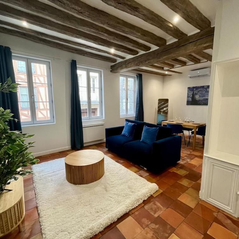 Le Bleuet de Rouen - One-Bedroom Apartment - 15