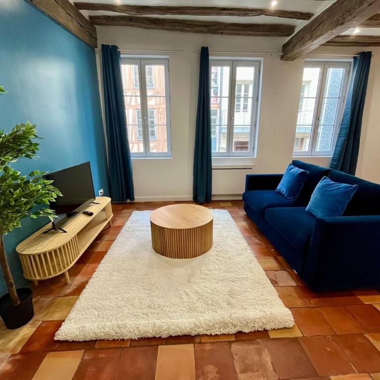 Le Bleuet de Rouen - One-Bedroom Apartment - 16