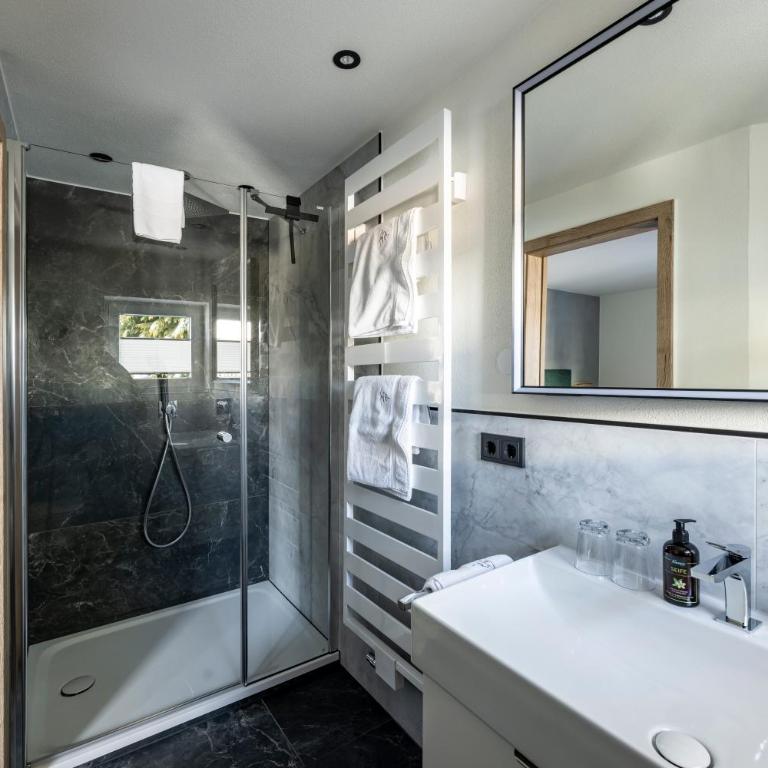 Gästehaus Dauser - Appartamento con 1 Camera da Letto, Balcone e Vista Montagna - 5