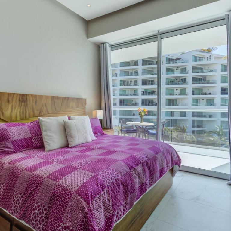 Maritima Beachfront Condos with Gym, 2 Pools, Rooftop and Bar - Apartamento de 2 dormitorios con balcón - 8