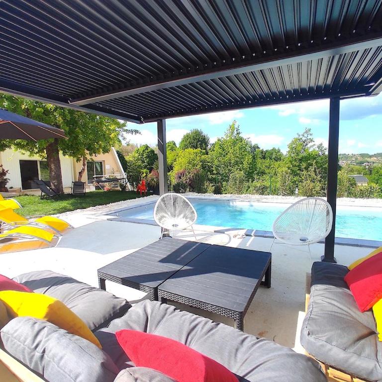 La Villa d Elsa 10-12 pers piscine chauffée 500m du centre ville - Villa - 3