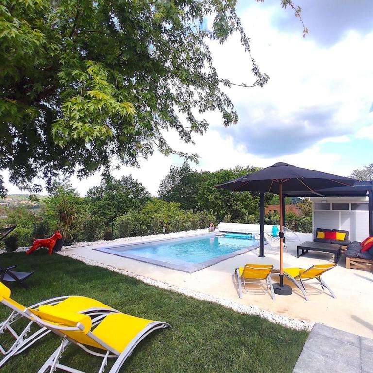 La Villa d Elsa 10-12 pers piscine chauffée 500m du centre ville - Villa - 8