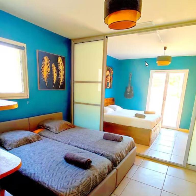 Villa piscine jacuzzi Plage 20 min lac 5 min - Villa avec Piscine Privée - 23