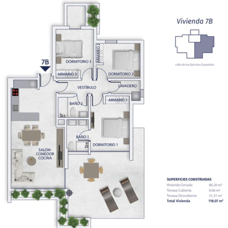 Silver Tower 7B - Apartamento con vistas al mar - 21