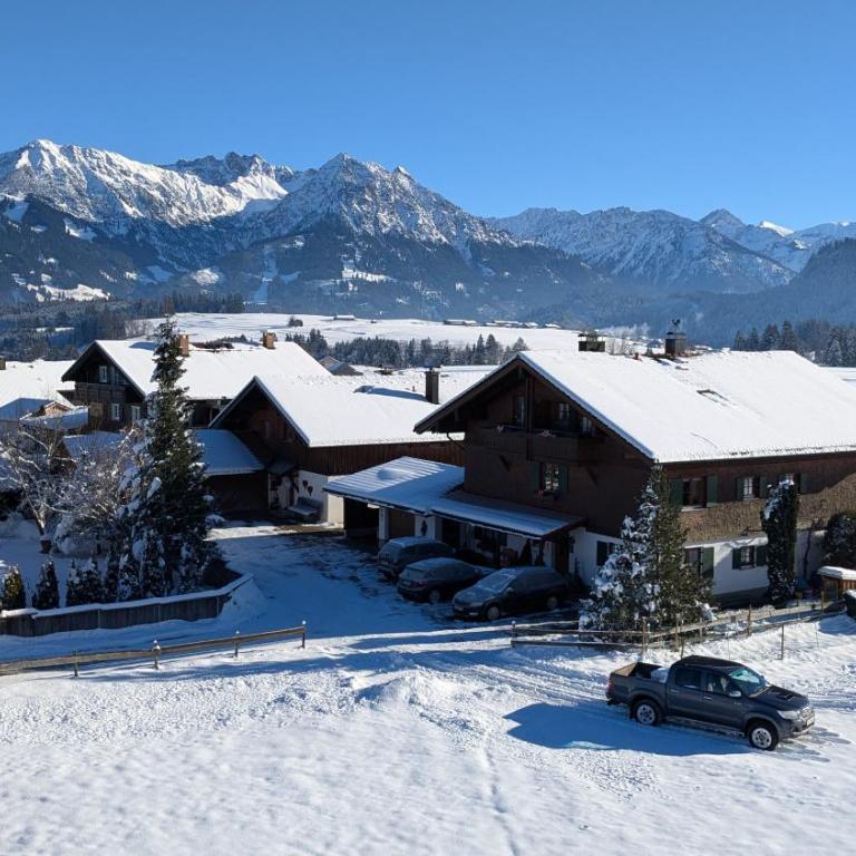 Ferienwohnung Alpenhorn in Bolsterlang Sommerbergbahn kostenlos - Apartment mit 1 Schlafzimmer und Balkon - 25