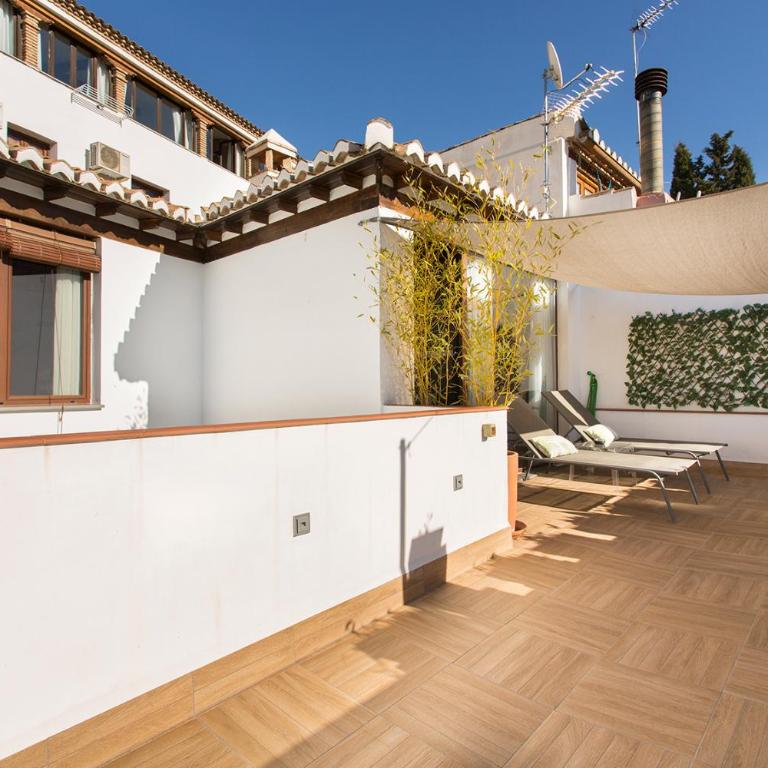 Apartamento con terraza y cochera Albaycin - One-Bedroom Apartment - 7