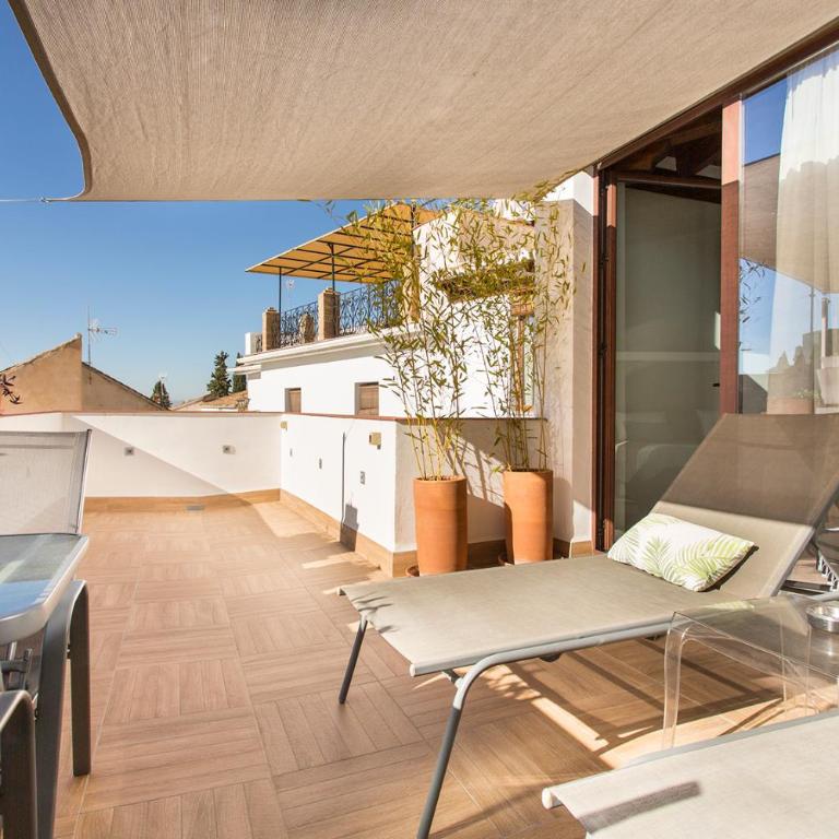 Apartamento con terraza y cochera Albaycin - One-Bedroom Apartment - 11