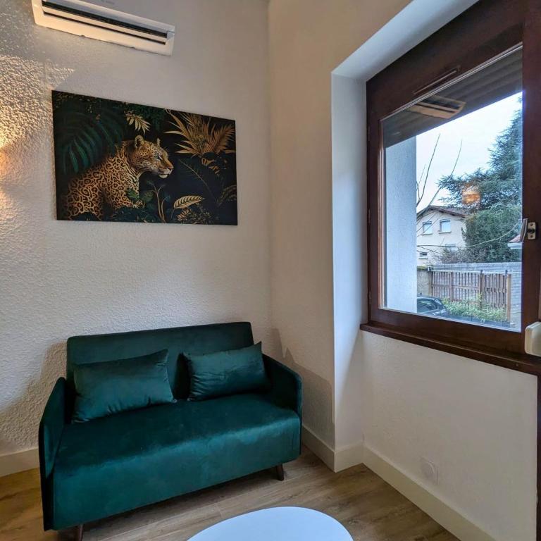 Studio Duplex le Jungle - Bourgoin Centre - Duplex Studio - 5