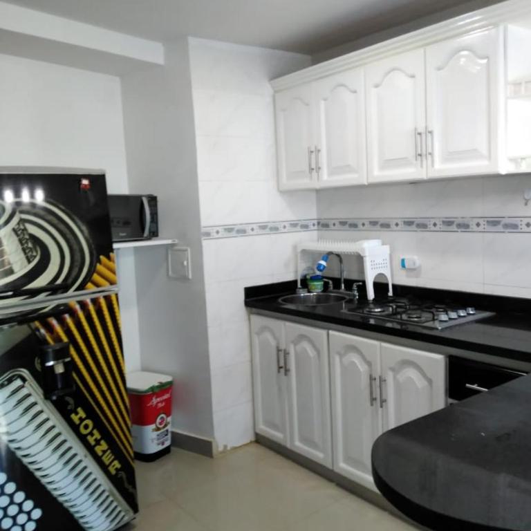 Cartagena El Laguito Apto cerca a la playa - Apartamento de 1 dormitorio con balcón y vistas al mar - 7