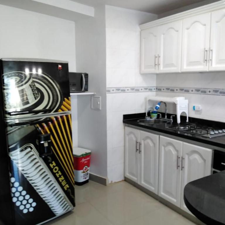 Cartagena El Laguito Apto cerca a la playa - Apartamento de 1 dormitorio con balcón y vistas al mar - 12