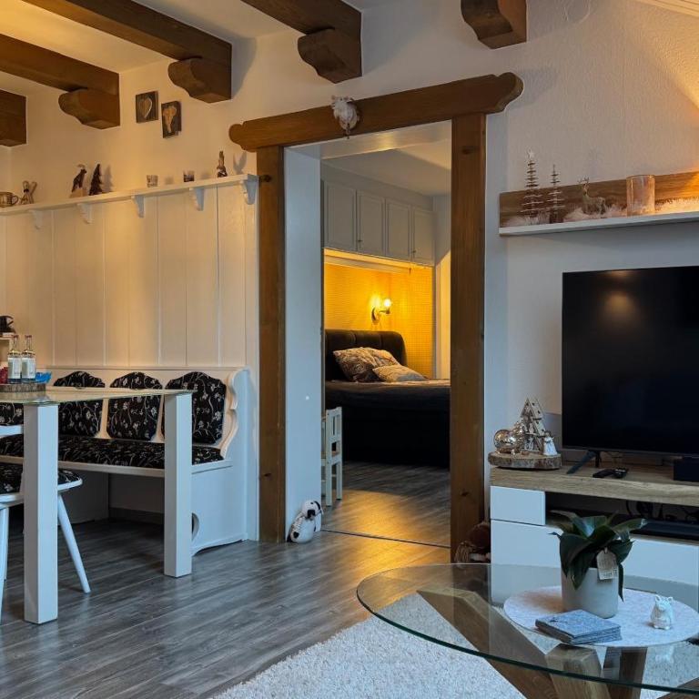 Ferienwohnung Alpenglück mit Schwimmbad und Sauna - Apartment mit 1 Schlafzimmer - 6