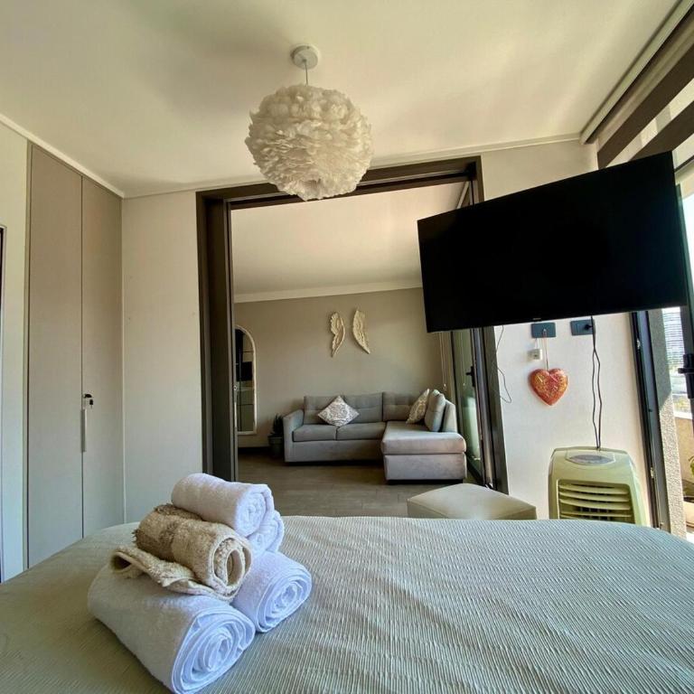 Cercano a centros de Ski Cama King, terraza, TV 360 grados - Apartamento de 2 dormitorios - 19