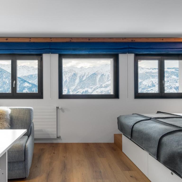 Chambre Les Bouleaux - 1 lit - 3 pers - Deluxe Studio mit Kingsize-Bett - 4