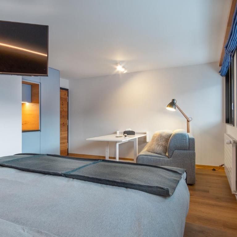 Chambre Les Bouleaux - 1 lit - 3 pers - Deluxe Studio mit Kingsize-Bett - 9