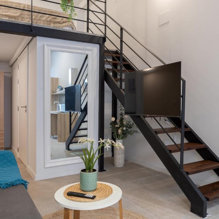 RM1 - Loft Valencia cómodos estudios dúplex cerca a la Avenida del Puerto - Apartamento Estudio - 1 cama doble - 7