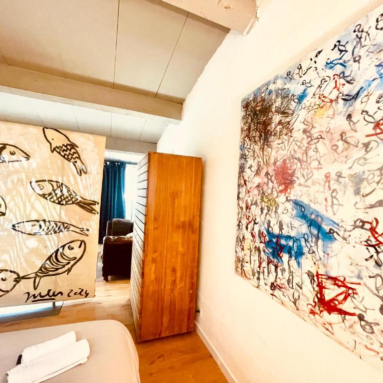 CHEZ BABOU studio d'artistes avec piscine, parking - Appartamento con 1 Camera da Letto - 7