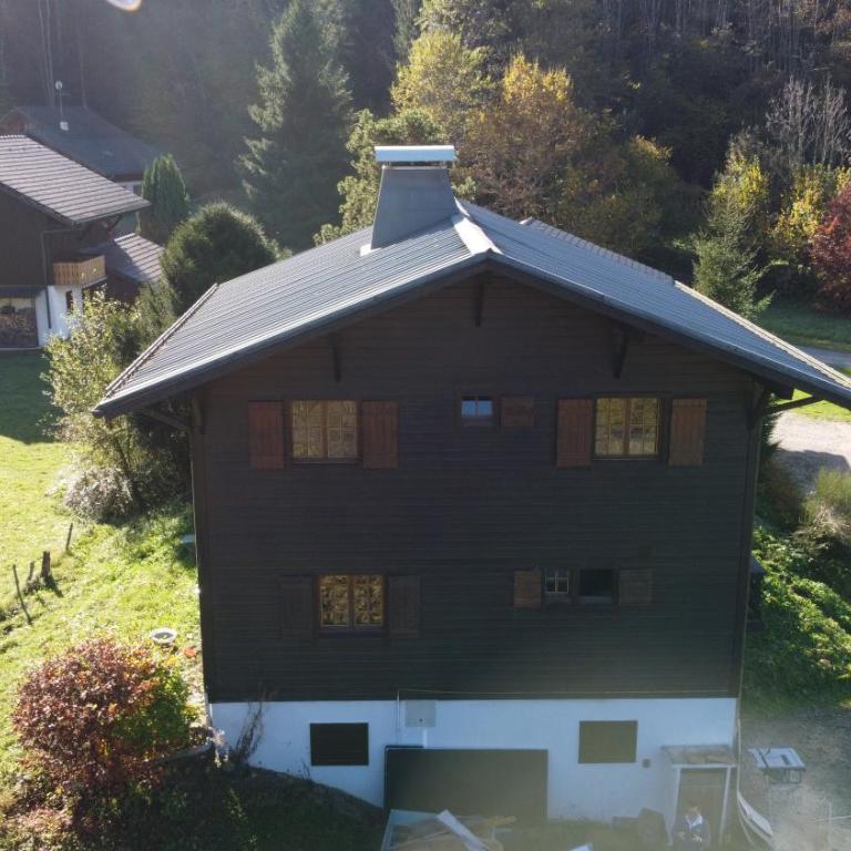 Chalet, vue sur la vallée, Domaine skiable Grand Massif - Chalet - 5