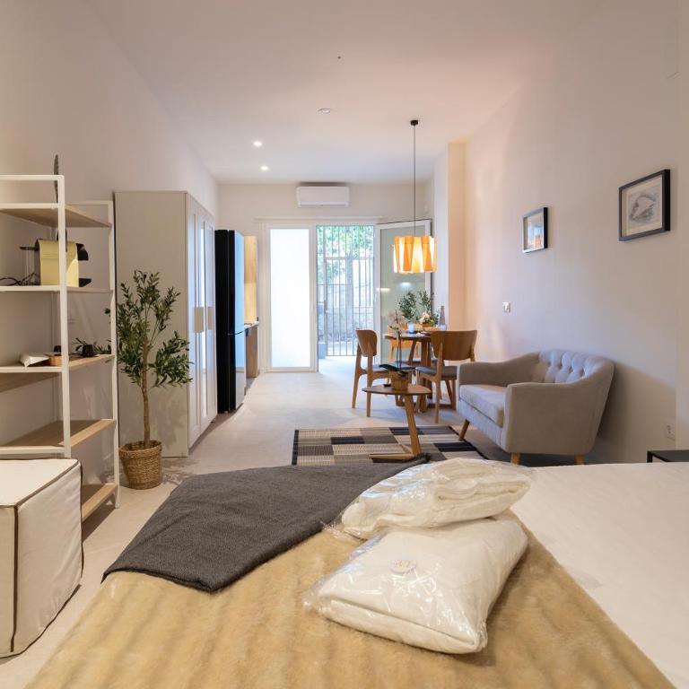 PM - Loft Valencia Espaciosos estudios con terraza cerca a las Artes y las Ciencias - One-bedroom Loft Apartment - 15