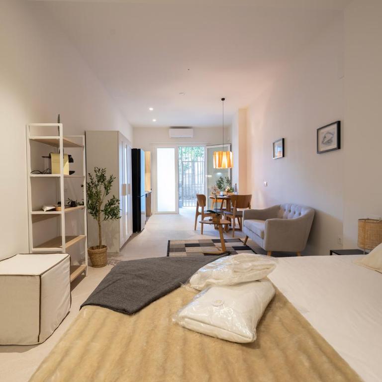 PM - Loft Valencia Espaciosos estudios con terraza cerca a las Artes y las Ciencias - One-bedroom Loft Apartment - 18