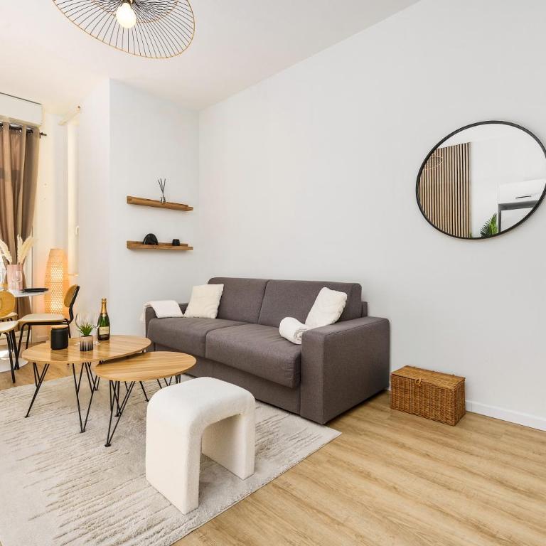 JARDIN DES MUSES II - Somptueux 2 pièces - Carré d'or Menton - One-Bedroom Apartment - 18