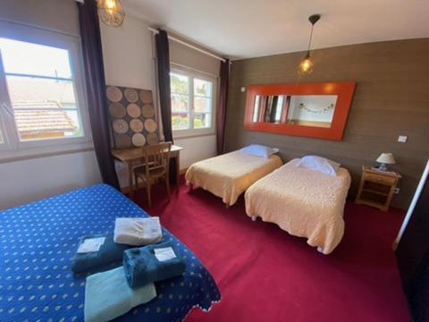 Au Vélo Bleu - Privatisez un ancien hôtel entre lac océan - 12pers - Maison 4 Chambres - 26