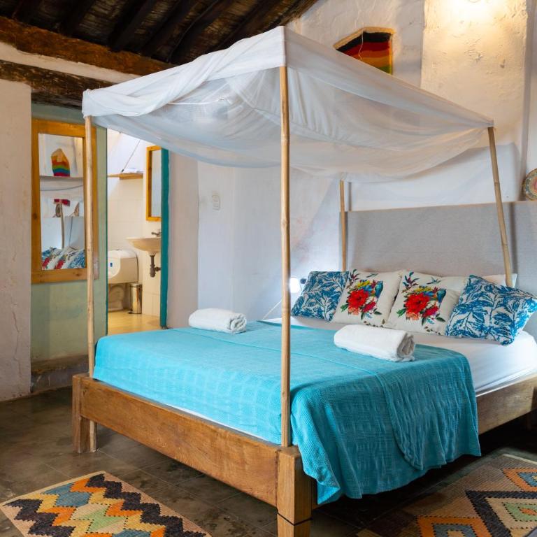 Hostel Pueblito Magico Mompós - Triple Room with Private Bathroom - 7