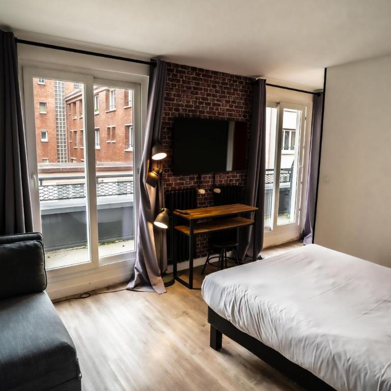 Hotel De Quebec - Chambre Lit Queen-Size - 2