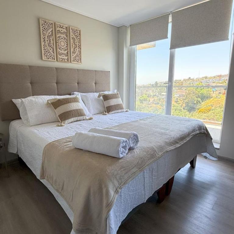 Hermoso Apartamento nuevo!, balcón, vista al mar y wifi - Apartamento de 1 dormitorio - 1