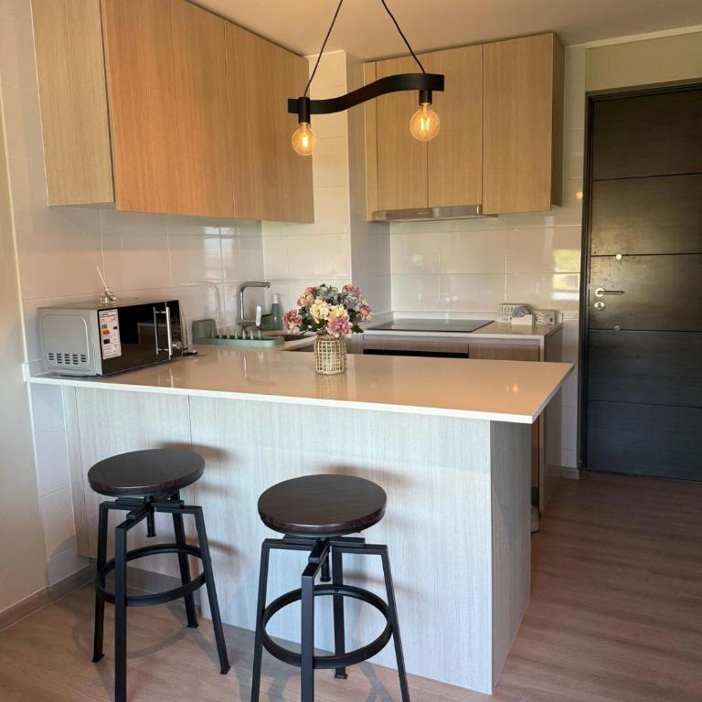 Hermoso Apartamento nuevo!, balcón, vista al mar y wifi - Apartamento de 1 dormitorio - 29