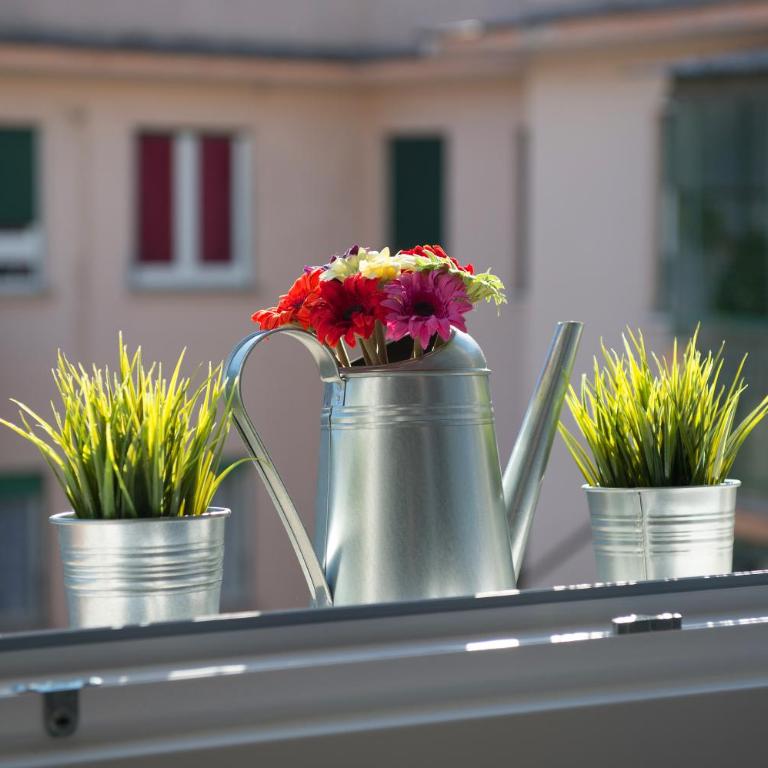 Letto e Latte Roma Guest House - Camera Matrimoniale/Doppia con Letti Singoli con Bagno Privato - 11