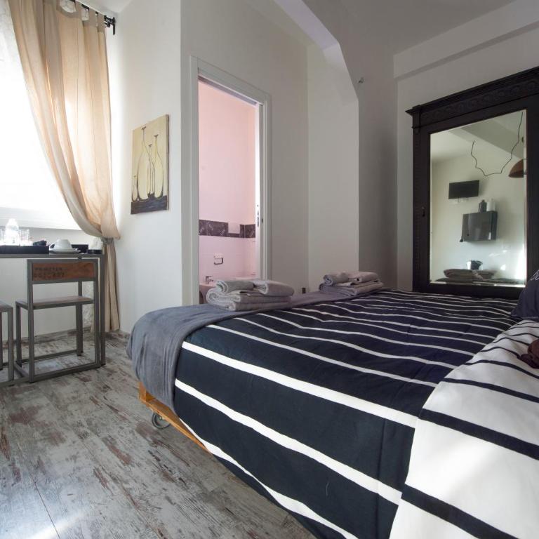 Letto e Latte Roma Guest House - Camera Matrimoniale/Doppia con Letti Singoli con Bagno Privato - 10