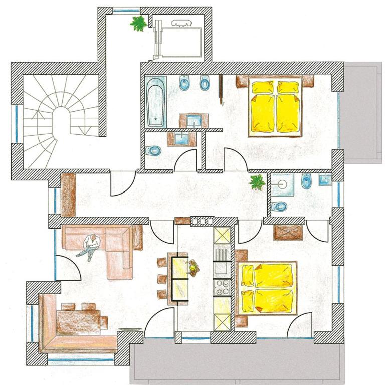 Chalet S Apartments - Superior Apartment with Balcony - 2