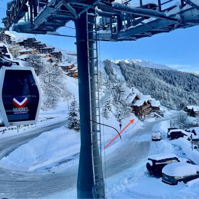 Les Balcons de l'Aigle Les Chalets Meribel, 100m from ski lift Les Chalets - Appartement - 21