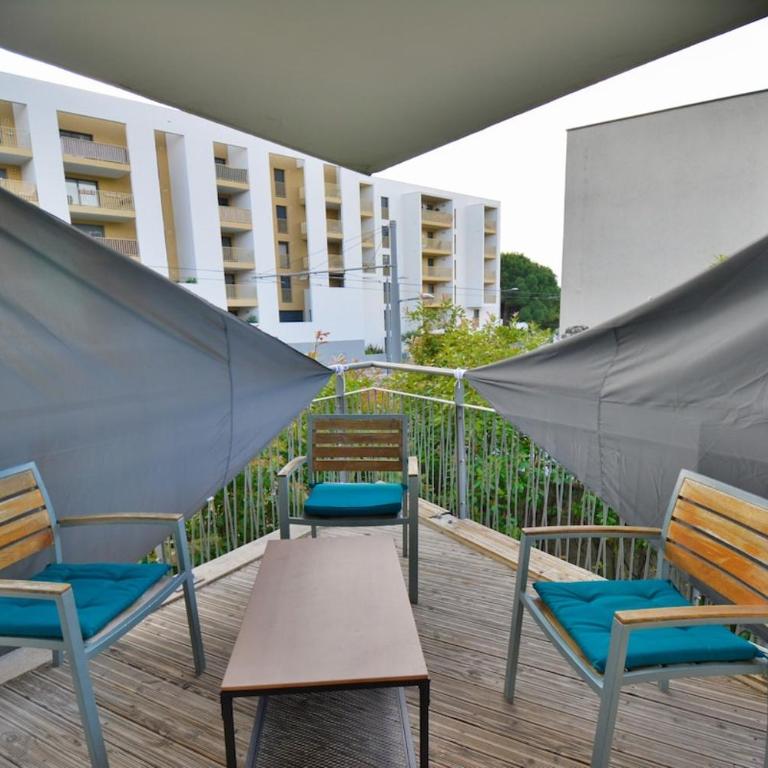 Le Préville avec terrasse et parking gratuit - Apartamento de 2 dormitorios - 13