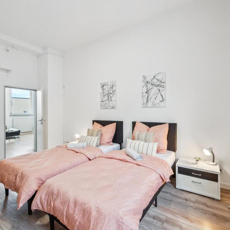 Yello Homes - Loft - Airport & Messe 6 Betten & Wifi - Two-Bedroom Apartment - 10