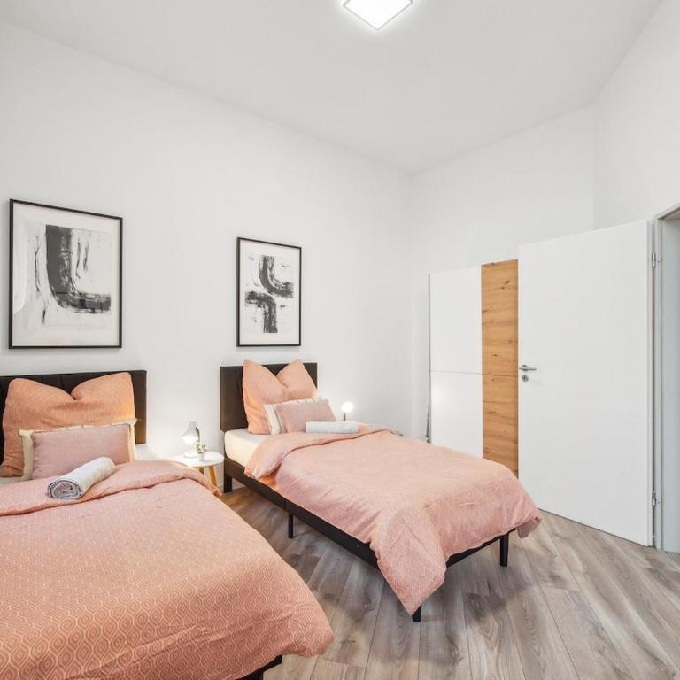 Yello Homes - Loft - Airport & Messe 6 Betten & Wifi - Two-Bedroom Apartment - 9