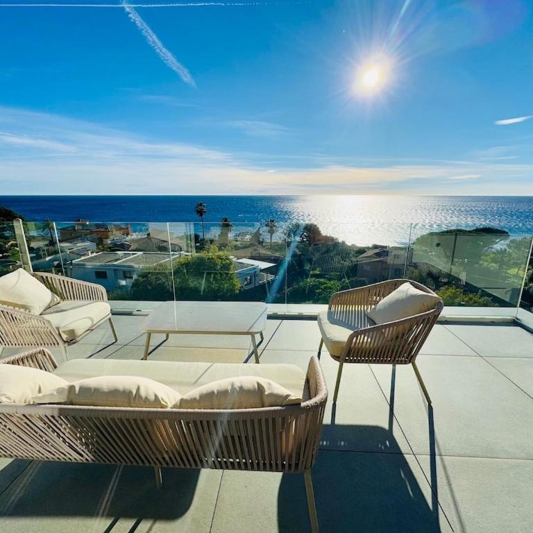 Appartement vue mer, piscine, 150m de la plage, Les Issambres - Appartement 2 Chambres avec Terrasse et Vue sur la Mer - 3