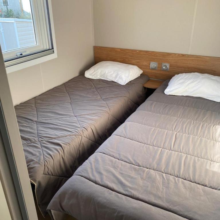 Mobilhome 8 personnes cosy tout équipé avec vue sur bassin, cap ferret - Bungalow Familiare - 25