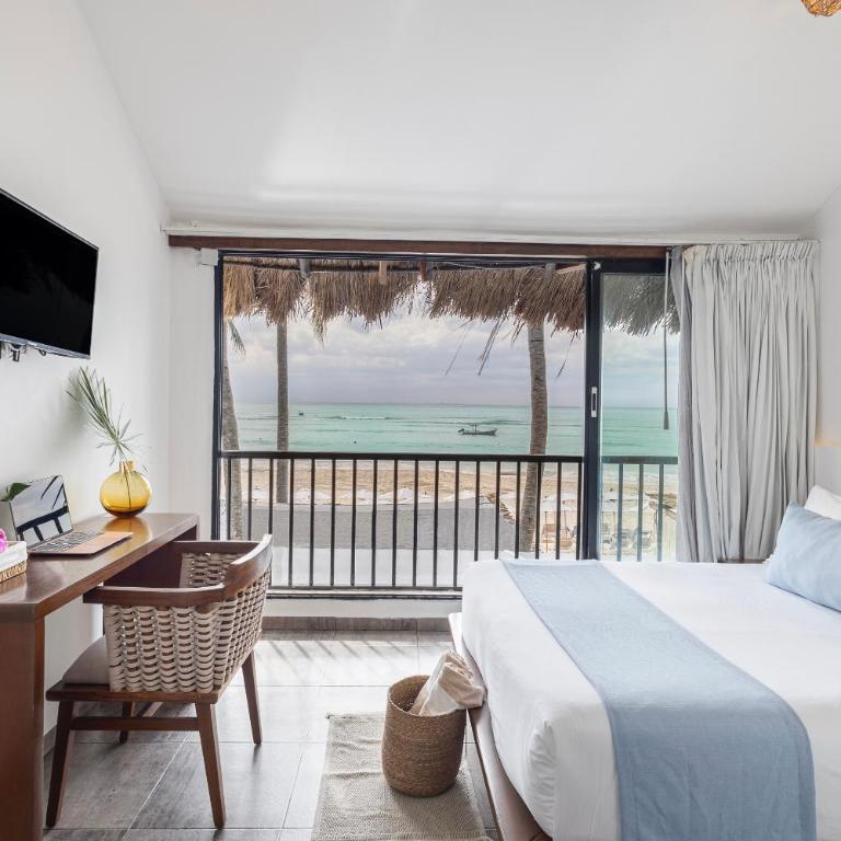 Areia Playa del Carmen - Beach Front Hotel - King Suite with Ocean View - 4