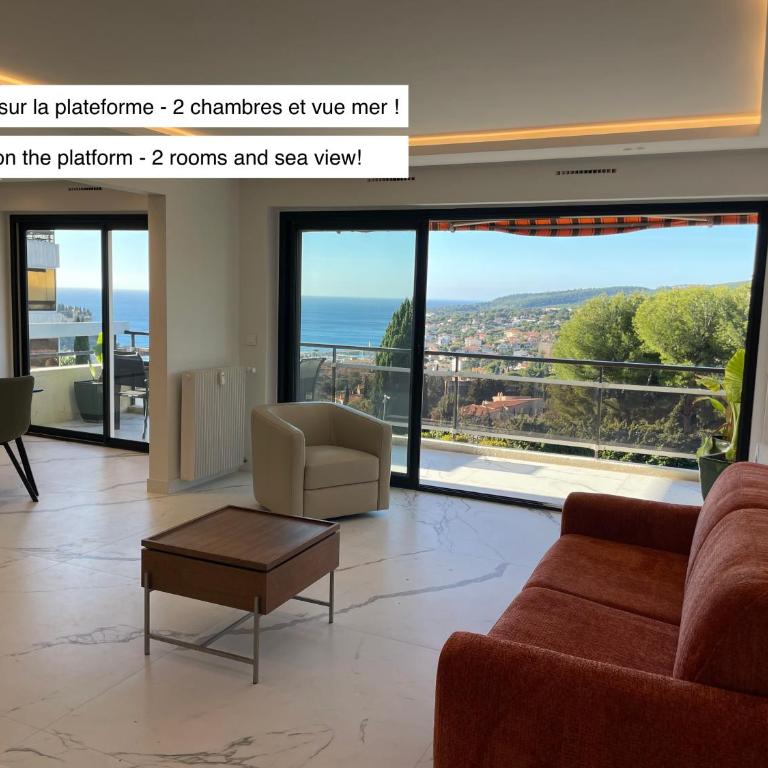 Apartment Sea View with AC and Wifi - Appartement 2 Chambres - 1