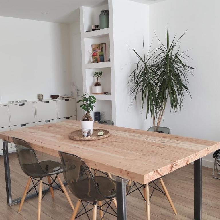 Angers appart 65m2 proche centre ville, parking - Appartement 2 Chambres - 30
